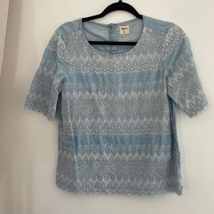 Denim top